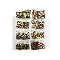Epic Vault Tanjore Painting Kundan Stones Set (3mm-6mm, Multicolor)-100 Stones per Size and Colour in a Pack