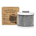 Epic Water Filters Pure XP REPLACEMENT CARTRIDGE ONLY/Compatible with Epic Pure Water Pitcher/Removes Fluoride, Lead, Forever Chemicals, Heavy Metals, Industrial Pollutants/Filters 100 Gallons
