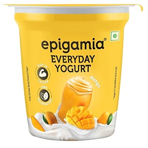 epigamia everyday mango yoghurt 100 gm cup