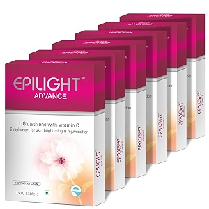 advance l- glutathione tablets with vitamin c for skin health 600mg  60 tablets for men amp women