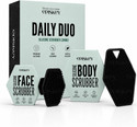 Episkey Daily Duo Silicone Face & Body Scrubber Combo, Deep Cleansing, Dead Skin Removal