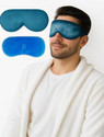 Episkey Pain Relief Cooling Gel Relaxing Eye Sleep Mask for Dark Circles | Sky Blue-GL
