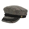 EPOCH Men's Greek Fisherman Sailor Fiddler Winter Wool Driver Hat Flat Cap
