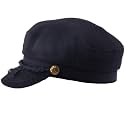 EPOCH Men's Greek Fisherman Sailor Fiddler Winter Wool Driver Hat Flat Cap