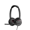EPOS Impact 860 ANC Double-Sided Wired Headset with Active Noise Cancellation, USB C &amp; USB A, Lightweight, Comfortable Fit, Microsoft Teams &amp; Zoom Compatible for Office Work, Black