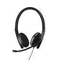 EPOS | Sennheiser Adapt 165 USB-C II (1000920) - Wired, Double-Sided Headset - 3.5mm Jack and USB-C Connectivity - UC Optimized - Superior Stereo Sound - Enhanced Comfort - Call Control - Black