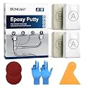 Boncart High Strength AB Epoxy Putty, 400g Steel Reinforced Repair Filler