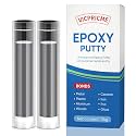 vicpricme Black Epoxy Putty for Boat Pipe Hull, Underwater Repair, 120g