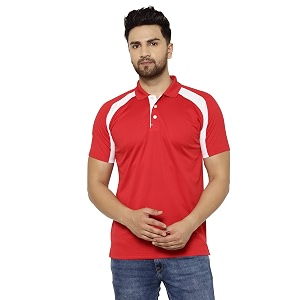 EPPE Mens Polo Neck Solid Slim Fit