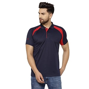 EPPE Mens Polo Neck Solid Slim Fit