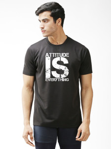 EPPE Printed Men Round Neck Black T-Shirt