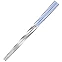 Epsilon Stainless Steel Blue Color Chopsticks Reusable