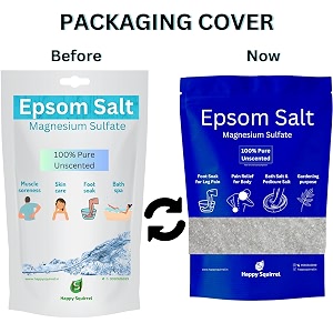 epsom salt for foot  epsom salt for bath amp pain relief  bath salt  pedicure salt  can be used for foot soak and sitz bath tub for fissure  graded 100 pure