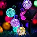 Epyz Solar String Lights Outdoor 30 LED 20FT Multi Color