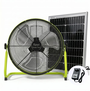 epyz table solar fan set 15 w