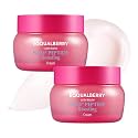 EQQUALBERRY NAD+ Peptide Boosting Cream Double Pack | NAD+ 5% & 13 Peptides Anti-Aging Korean Skincare Face & Body Cream | Firming & Lifting Pink Neck Cream for Sagging Skin, 1.69 fl.oz (Pack of 2)