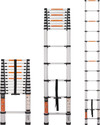 Equal 12.5 ft Telescopic 14 Steps Aluminium