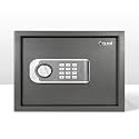 Equal 32L SecureLitePro Safe Locker for Home | Digital PIN Code + Emergency Key | 10-Gauge Steel Door | 3 Year Warranty | 32 Litre - Grey