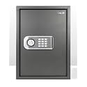 Equal 48L SecureLitePro Safe Locker for Home | Digital PIN Code + Emergency Key | 10-Gauge Steel Door | 3 Year Warranty | 48 Litre - Grey