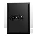 Equal 48L SecureLite Safe Locker for Home | Digital PIN Code + Emergency Key | 10-Gauge Steel Door | 3 Year Warranty | 48 Litre - Matte Black