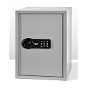 Equal 55L SecureLite Safe Locker for Home | Digital PIN Code + Emergency Key | 10-Gauge Steel Door | 3 Year Warranty | 55 Litre - Light Grey