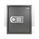 Equal 55L SecureLitePro Safe Locker for Home | Digital PIN Code + Emergency Key | 10-Gauge Steel Door | 3 Year Warranty | 55 Litre - Grey