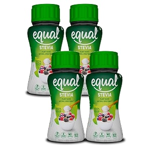 equal stevia jar 150g pack of 4