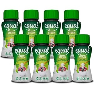 equal stevia jar 150g  plant based natural sweetener  100 natural sweetness from stevia  zero calorie from stevia  tastes like sugar  diabetic friendly pack of 8