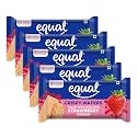 Equal Strawberry Wafer Bars (Sugar-Free) | Pack of 5 (60g each) | 0% Added Sugar &amp; 100% Taste | Flavoured Wafers | Crispy Creamy Wafers | Crunch Anytime Anywhere