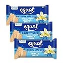 Equal Vanilla Wafer Bars (Sugar-Free) | Pack Of 3 (60G Each) | 0% Added Sugar &amp; 100% Taste | Flavored Wafers, 180 Gram