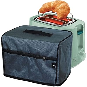 pop up toaster cover toast small cloth cotton 2 slice only cover small 2 slice gray