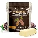 Era of Nature Cocoa Butter Raw – 100% Pure & Unrefined, Cold-Pressed Cacao – For DIY Skincare & Haircare – Deep Hydration for Skin, Hair, Lips – Stretch Mark & Scar Care – Natural Chocolate Scent, 8oz
