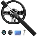 eRapta Smart Steering Wheel Lock, Fingerprint and Numeric Keypad Antitheft