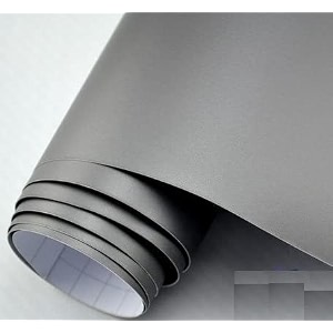 erato self adhesive vinyl wrap sheet film car sticker waterproof car styling wrapair release bubble free film 2 ft x 120 in metallic slate grey