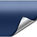 ERATO™ Self Adhesive Vinyl Wrap Sheet Film Car Sticker WaterProof Car Styling Wrap,Air Release Bubble Free Film (2 Ft x 100 in, Metallic Blue Mat)