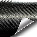 ERATO™ Self Adhesive Vinyl Wrap Sheet Film Car Sticker Waterproof Car Styling Wrap,Air Release Bubble Free Film (2 Ft x 200 in, 3D Carbon Black)