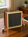 Erbali Wooden Money Saving Box – Traditional Savings Box with Secure Lock Cash Box