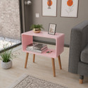 Ereteken ART Engineered Wood Bedside Table
