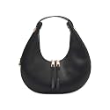 Ergocar 2022 New Women's Tote Handbags, Crescent Bags for Women Fashion Women Underarm Bag Top-Handle Bag, Black