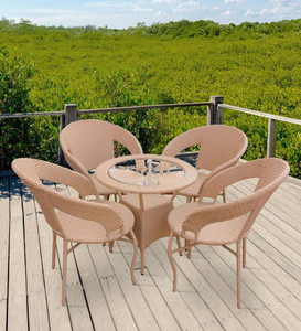 ergocraft ergocraft balconygardenterrace coffee table chair set d-12 metal outdoor chair