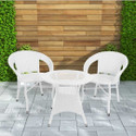 ERGOCRAFT ERGOCRAFT BALCONY/GARDEN/TERRACE/ COFFEE TABLE CHAIR SET D-12 Metal Outdoor Chair
