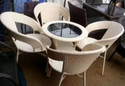 ERGOCRAFT ERGOCRAFT BALCONY/GARDEN/TERRACE/ COFFEE TABLE CHAIR SET D-12 Metal Outdoor Chair