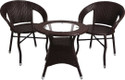 ERGOCRAFT ERGOCRAFT BALCONY/GARDEN/TERRACE/ COFFEE TABLE CHAIR SET D-12 Metal Outdoor Chair