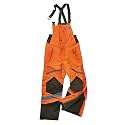 Ergodyne GloWear 8928 Insulated Thermal Bib Overalls, High Visibility, Weather-Resistant
