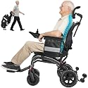Ergonomic Foldable Electric Wheelchair, 35lb Ultra Light