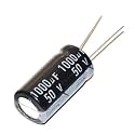ERH India (10 Pcs) 1000uF 16V/25V/35V/50V Radial Lead 1000 uF Electrolytic Capacitors for DIY Electronic Projects and Kits