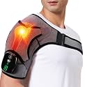 ERHIVORA Shoulder Heating Pads for Rotator Cuff Pain, Heated Shoulder Wrap Brace for Men Women