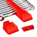 Ernst Manufacturing Wrench Pro - Modular Wrench Organizer for 20 Tools with Magnetic Base (Red) - Made in the USA