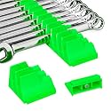 Ernst Manufacturing Wrench Pro - Modular Wrench Organizer for 20 Tools with Magnetic Base - Made in the USA (Green)
