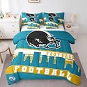 Erosebridal Football 7 Pcs Comforter Set Football City Bedding Twin